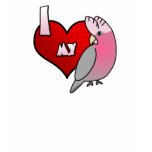 I Love my Galah Cockatoo TShirt