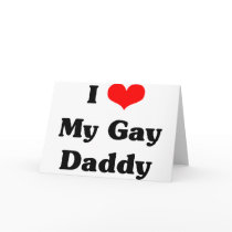 I love my gay daddy card