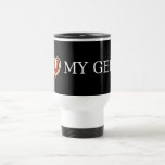 I LOVE MY GEEK COFFEE MUG