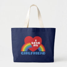 I Love My Girlfriend Bags