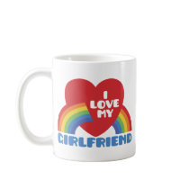 I Love My Girlfriend Mugs