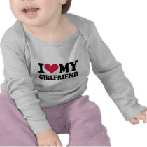I love my girlfriend tee shirt