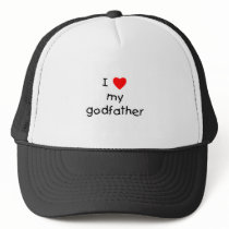 I Love My Godfather Mesh Hats