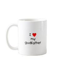 I Love My Godfather Coffee Mugs