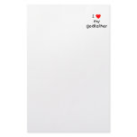 I Love My Godfather Stationery Design