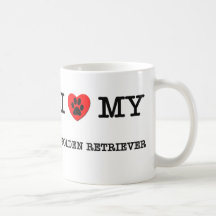 I LOVE MY GOLDEN RETRIEVER MUGS