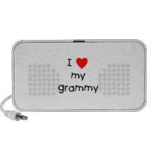 I Love My Grammy Travelling Speakers