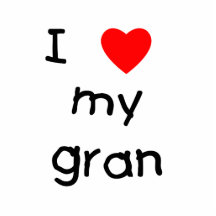 I love my gran acrylic cut out