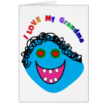 I love my Grandma Gift Ideas Card
