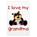 I love my grandma (girl ladybug) magnets
