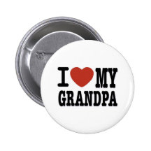 I LOVE MY GRANDPA BUTTONS