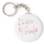 I Love My Grandpa! Keychain