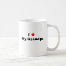 I Love My Grandpa Mug