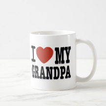 I LOVE MY GRANDPA MUGS