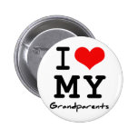 I Love My Grandparents Buttons