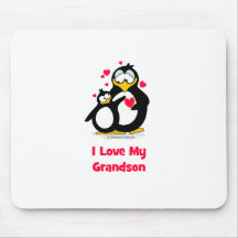 I love my grandson mousepad