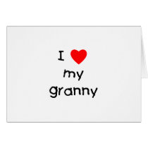 I love my granny card