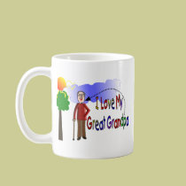 I love my great Grandpa KIDS DRAWING mugs