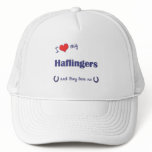 I Love My Haflingers (Multiple Horses) Trucker Hats