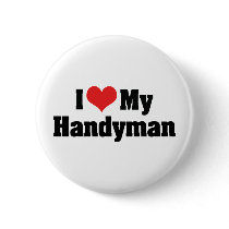 I Love My Handyman Pin