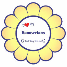 I Love My Hanoverians (Multiple Horses) Cut Outs