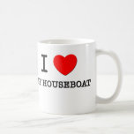 I Love My Houseboat Mugs