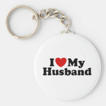 I Love My Husband Key Chain