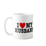 I Love My Husband mugs