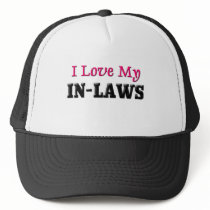 I Love My In-Laws Mesh Hat