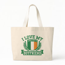 I Love My Irish Boyfriend Canvas Bag