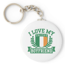 I Love My Irish Boyfriend Keychains