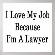 I Love My Job Because I'm A Lawyer