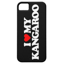 I LOVE MY KANGAROO iPhone 5 CASE