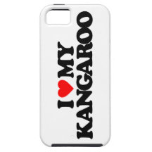 I LOVE MY KANGAROO iPhone 5 COVER