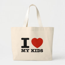 I love my Kids Tote Bags