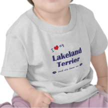 I Love My Lakeland Terrier (Female Dog) T Shirt