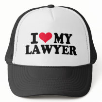 I love my Lawyer Trucker Hat