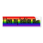 I Love My Lesbian Aunt bumper stickers