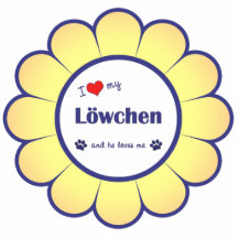 I Love My Lowchen (Male Dog) Photo Cut Outs