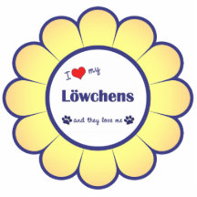 I Love My Lowchens (Multiple Dogs) Photo Cutouts