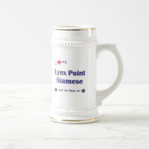 I Love My Lynx Point Siamese (Female Cat) Mug