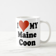 I Love My Maine Coon Coffee Mug