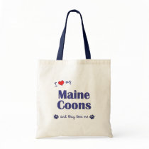 I Love My Maine Coons (Multiple Cats) Bag