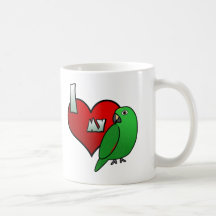 I Love my Mealy Amazon Mug