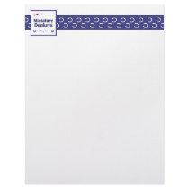 I Love My Miniature Donkeys (Multiple Donkeys) Customized Letterhead