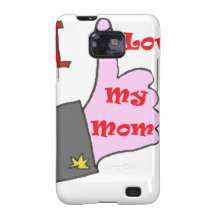I LOVE MY MOM.png Coque Samsung Galaxy SII