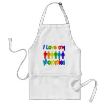 I Love my Mommies Apron
