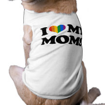 I LOVE MY MOMS PET T-SHIRT