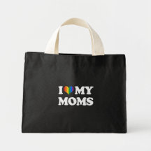I LOVE MY MOMS - TOTE BAG