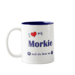 I Love My Morkie (Female Dog) Coffee Mug